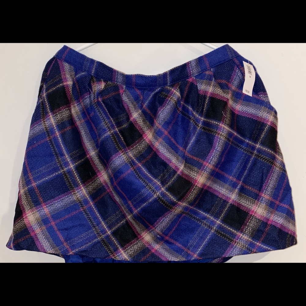 New with Tags Old Navy Purple Plaid Skirt